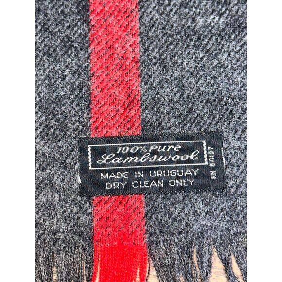 VTG Unbranded Lambswool Scarf - Picture 2 of 4
